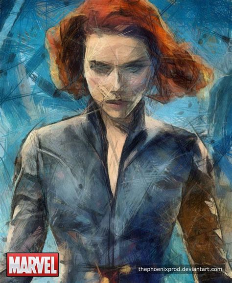 Marvel The Avengers Black Widow By Thephoenixprod On Deviantart