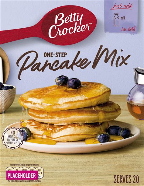 Betty Crocker One Step Pancake Mix Karen Thomas Photography