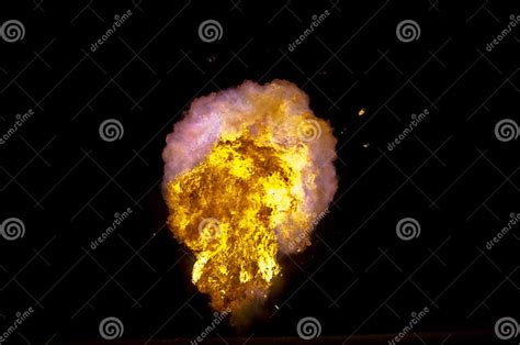 Exploding Fireball Stock Image Image Of Burn Exploding 24236199
