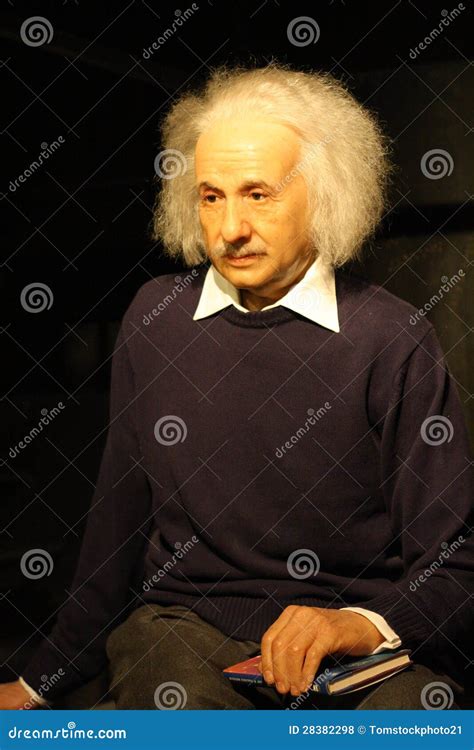 Albert Einstein Wax Figure Editorial Stock Photo Image Of Tussauds