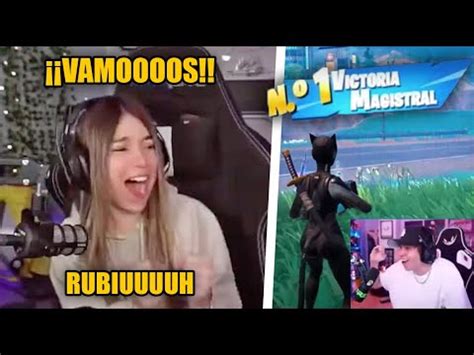 RIVERS Se EMOCIONA Por RUBIUS Al GANAR En Su TORNEO De FORTNITE YouTube