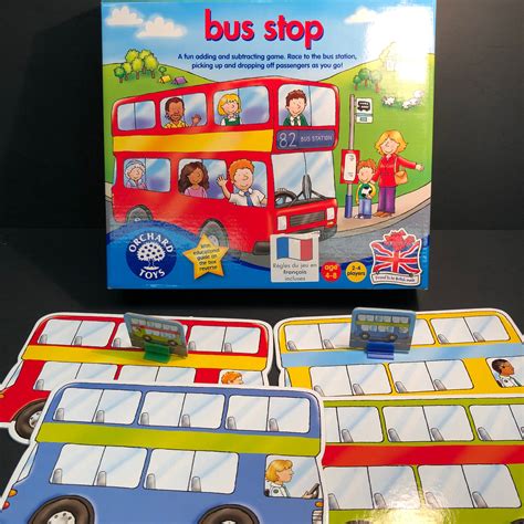 Bus Stop Game Board