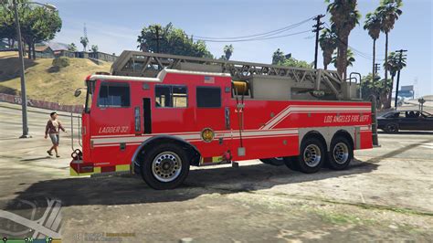 Gta 5 Ladder Fire Truck