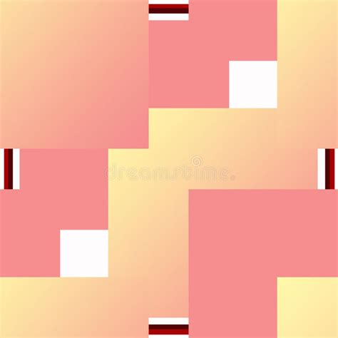 Illustration With Geometric Shapes Abstraction Stock Illustration