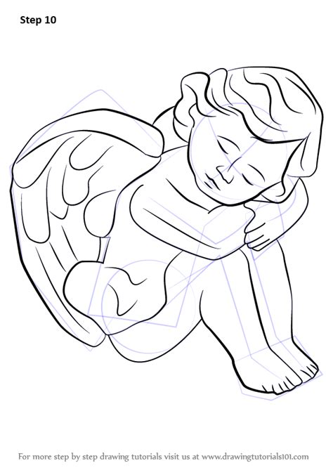 How To Draw A Baby Angel Angels Step By Step