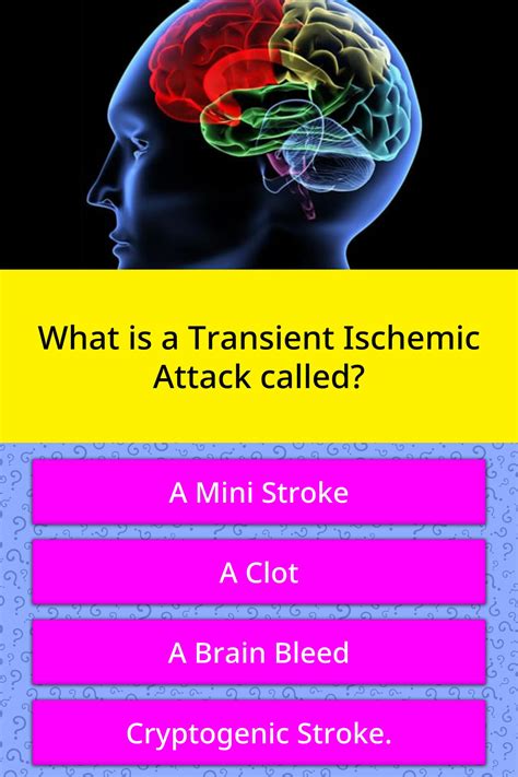 Passing through or by a place with only a brief stay or sojourn. What is a Transient Ischemic Attack... | Trivia Questions ...