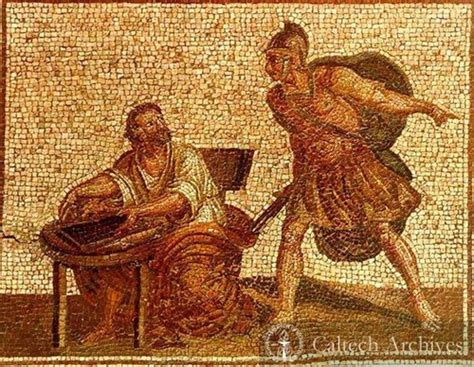 Mosaic Depicting The Death Of Archimedes — Calisphere