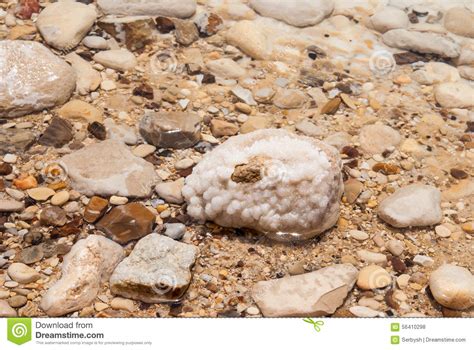 Minerals Of Dead Sea Stock Photo Image Of Waves Landmark 56410298