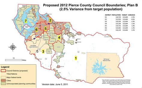 Pierce County Council Redistricting Gig Harbor Wa Patch