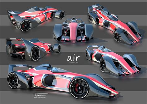 Air Future F1 Concept Car By Floren Loizaga Tuvie Design