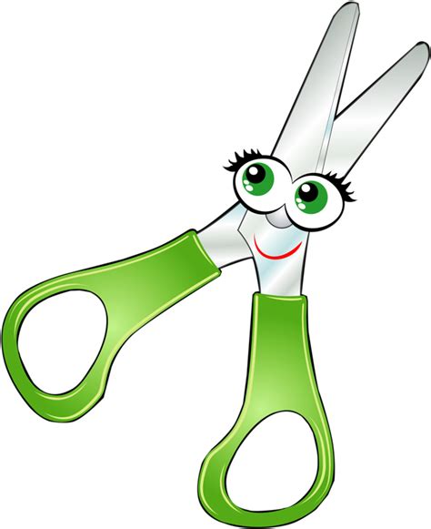 Download Png Clip Art Babe And Papercraft Cute Scissors Clipart PNG Image With No Background