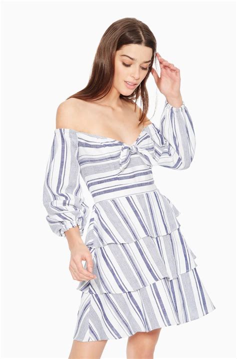 Effortless Elegant With Timeless Pieces Striped Dress Dresses Knit