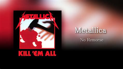 Metallica No Remorse Lead Guitar Backing Track With Tabs Youtube