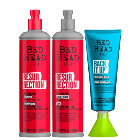 Kit TIGI Bed Head Resurrection Back It Up Beleza Na Web