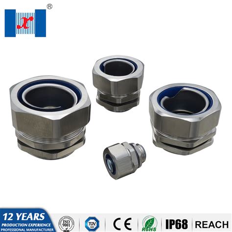 Hnx Metal Waterproof Hose Fitting Dpj China Tight Tube Connector And