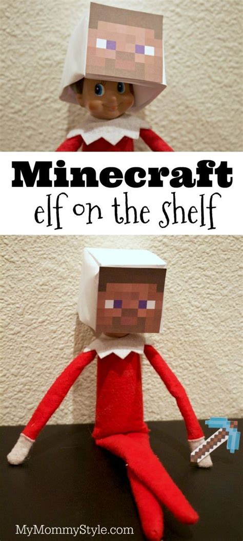 Fun Elf On The Shelf Minecraft Idea Minecraft Christmas All Things