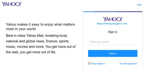 Yahoo Mail Sign In Yahoo Mailbox Gampfetish