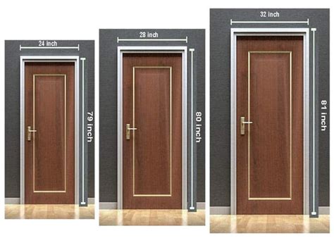 Bedroom sizes are much bigger in newer construction than in homes built before the 1990s. What is the standard bedroom door size? - Quora
