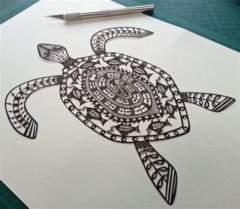 Turtlemandala Cool Tattoos Pinterest