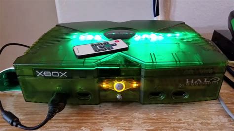 My Xbox Original Halo Edition Modded 50000games Youtube