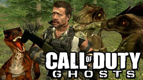 Call Of Duty Ghosts Dinosaur Mode Ghosts Zombies