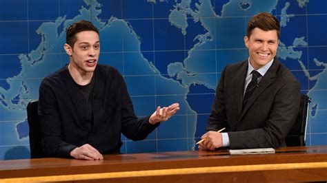 Watch Saturday Night Live Highlight Weekend Update Pete Davidson On Going Bald NBC Com
