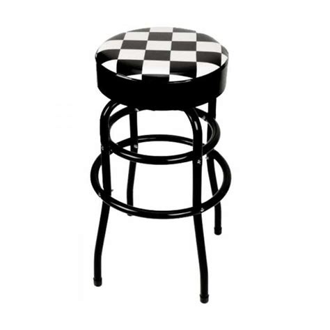 Performance Tool Checkered Shop Stool