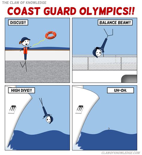 The Claw Of Knowledge Coast Guard Olympics