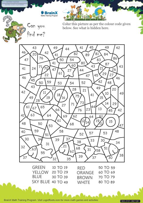 And do you dream of me when the lights go down? Can You Find Me 2 Math Worksheet for Grade 1 | Free ...
