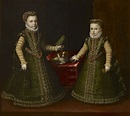 Alonso Sánchez Coello - Hijas de Felipe II | The royal collection ...