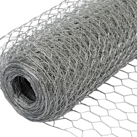 Niederberg Metall Wire Netting Fence Hexagonal Chicken Wire Mesh 25m