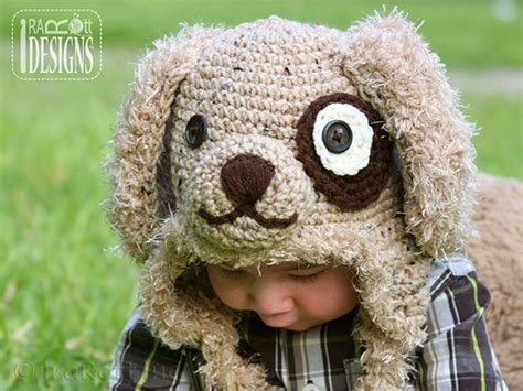 Grommet Puppy Dog Hat Pdf Crochet Pattern