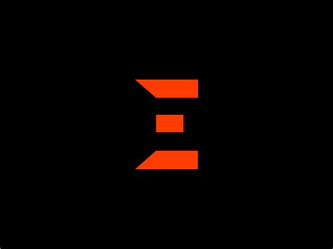 Graphic Design Cool Letter E Logo