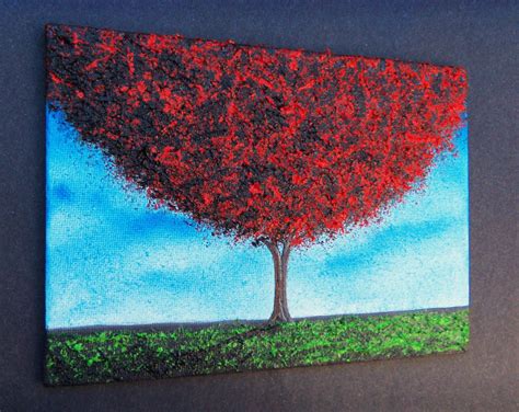 Red Promise 5 X 7 Oirignal Oil Painting Bing Art By Rachel Bingaman
