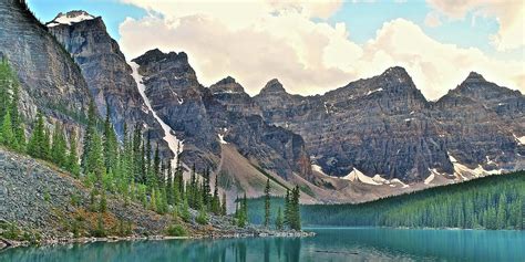 Ten Peaks Valley At Moraine Lake Photograph By Frozen In Time Fine Art