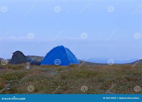 Camping Tents Stock Image Image Of Countryside Tourism 36019025