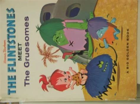 The Flintstones Meet The Gruesomes A Big Golden Book Jean Lewis