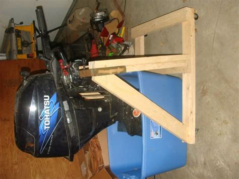 Diy Outboard Motor Stand Pictures And Plans ブリコラージュ アイデア