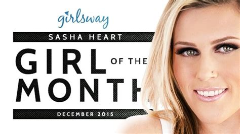 Sasha Heart Named Girlsway Girl Of The Month For December Xbiz Com
