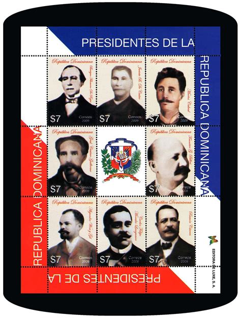 Sellos Dominicanos Presidentes De La República Dominicana