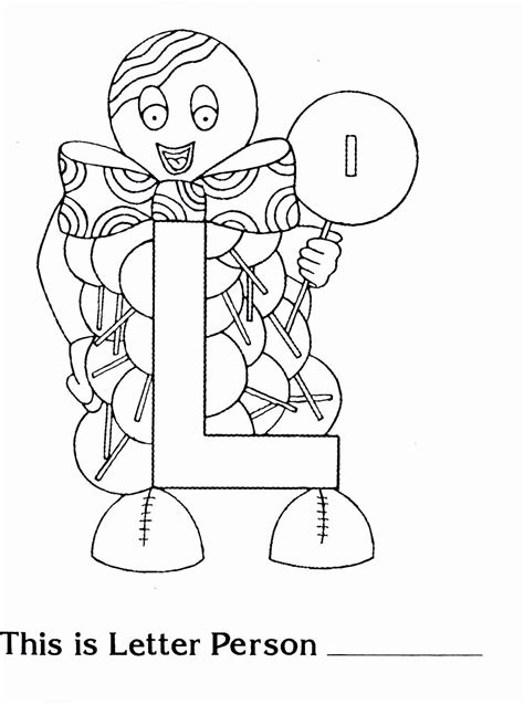 Letter People Coloring Pages New The Letter People I Loved These When I