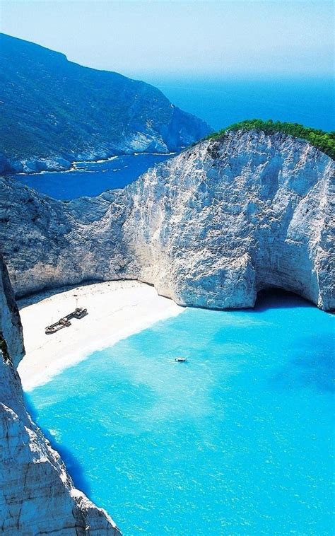 Nature Iphone 6 Plus Wallpapers Navagio Shipwreck Beach Smugglers