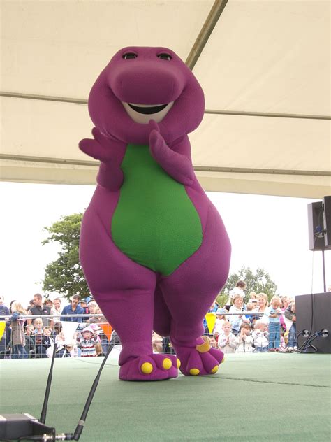 Barney The Dinosaur Mascot