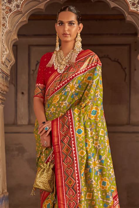 The Timeless Beauty Of The Elegant Patola Sarees Rooftop Where