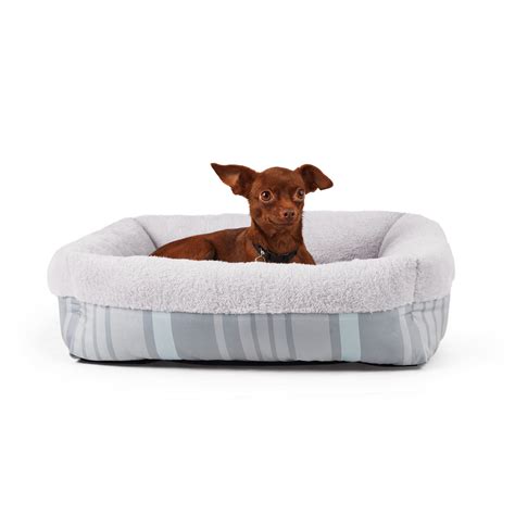 Everyyay Essentials Nester Dog Bed 21 L X 21 W X 6 H Grey Petco