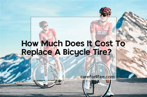 How Much Does It Cost To Replace A Bicycle Tire