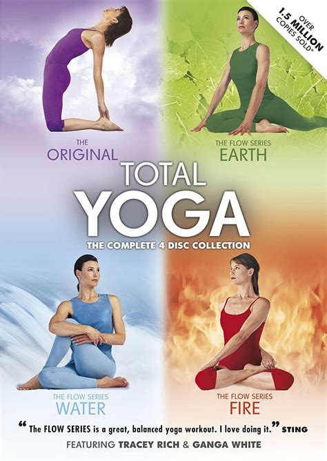 Total Yoga Collection 4 Disc Box Set Dvd Uk Sports