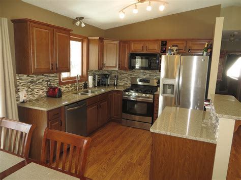 Gorgeous kitchen in split entry home for sale in Ramsey | Condo kitchen