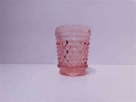 Maybe you would like to learn more about one of these? Vintage L.E Smith Hobnail Pink Glass Toothpick Holder ...