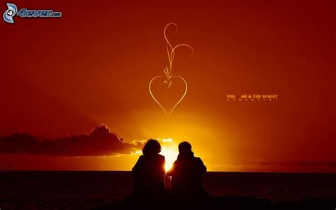 Silhouette Of Couple